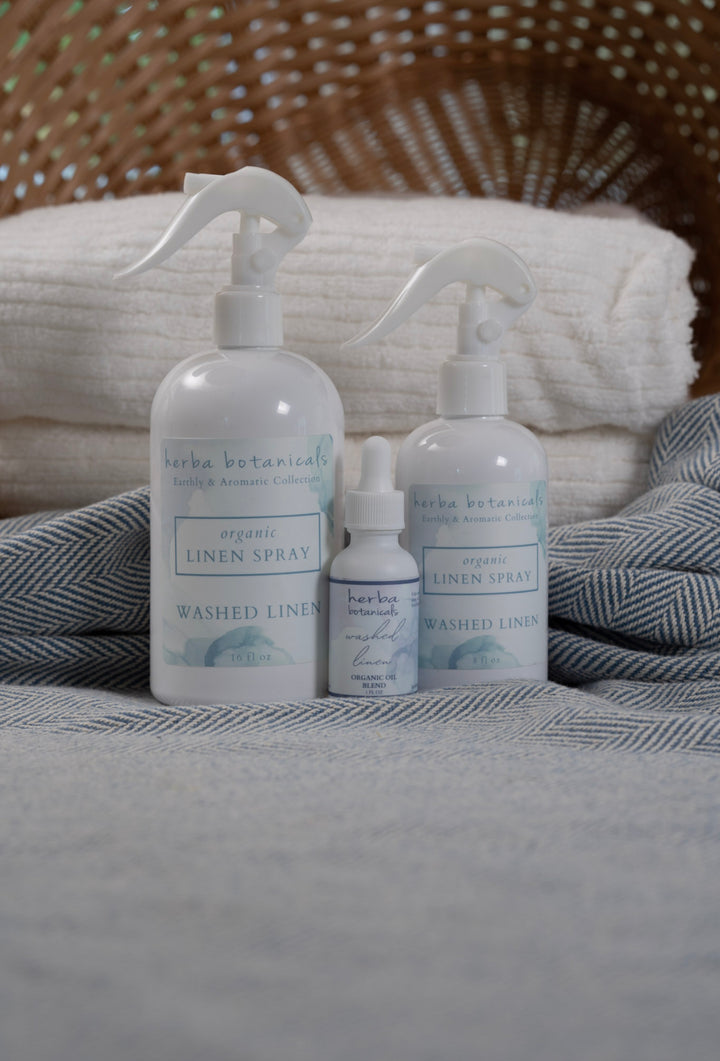 Washed Linen Organic Oil Blend - herba botanicals